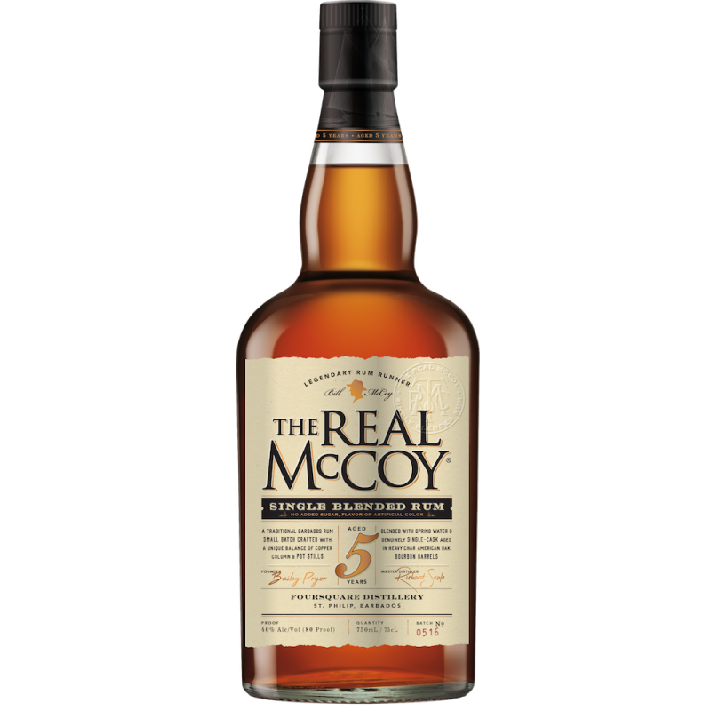 REAL MC COY RUM BARBARDE 5A 40% 70CL